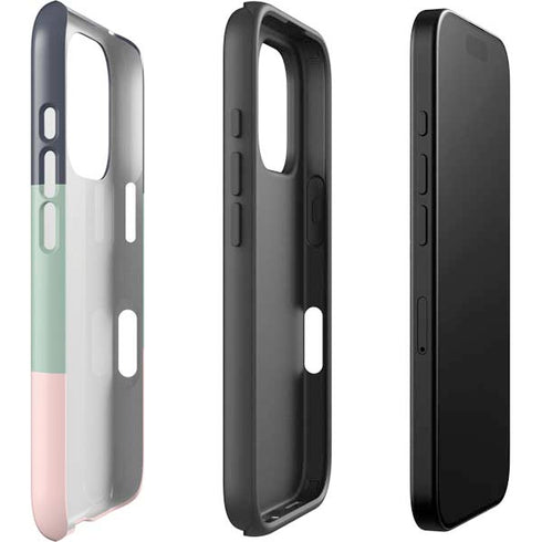 Striped Spring Colors iPhone 16 Pro Max Impact Case